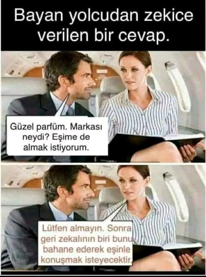 Parfümünuz güzel mi?