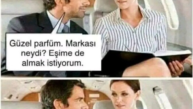 Parfümünuz güzel mi?