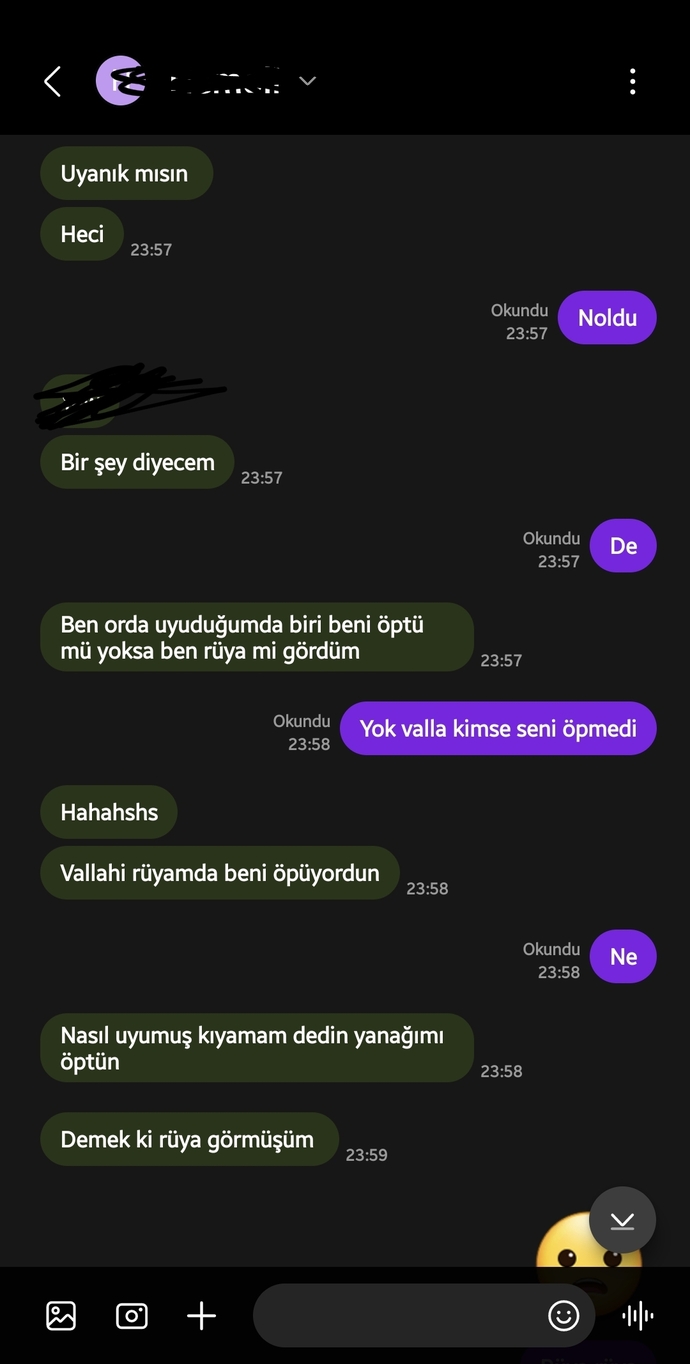 Bu saatte gelen “Uyudun mu” mesajının niyeti masum mudur kötü mü?