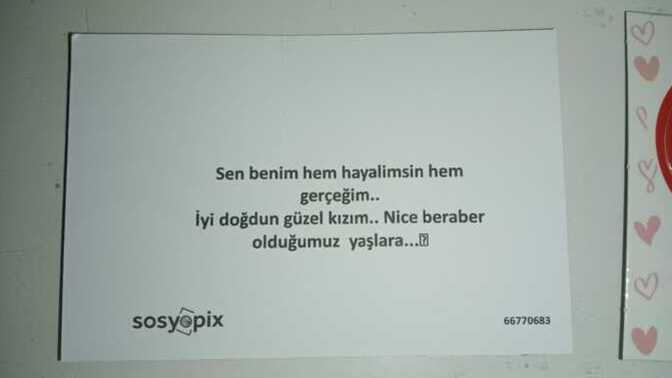 Size alınan hediyeleri, notları saklar mısınız anılarınızı biriktirir misiniz?