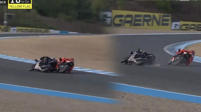 Rakibinin agresif atağıyla yarış dışı kalan Toprak Razgatlıoğlu 2025 Dünya Superbike şampiyonu oldu! Fair play lafta mı kaldı?