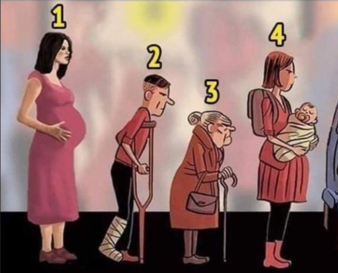 Otobüste böyle bir durumla karşılaştın yerini kime verirdin?
