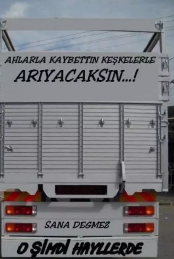 KS canlar efsane kamyon minibüs otobüs sözleri bilen var mı?