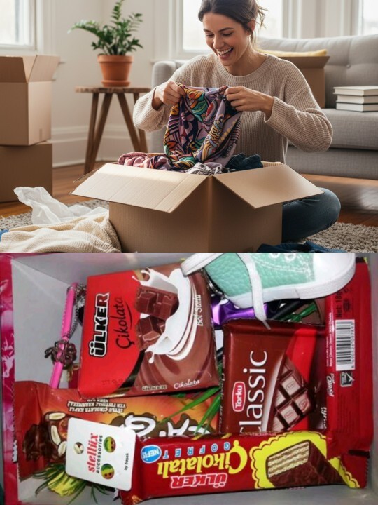 Hediye olarak bir kutu dolusu çikolata mı yoksa giysi mi sizi daha mutlu ederdi?