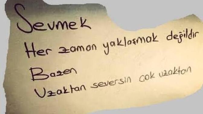Kaderim hep uzaktan sevmek oldu… Sizde de böyle mi?