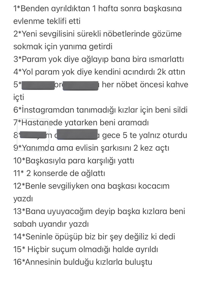 Eski sevgiliniz size bunları yapsa ne yapardınız fotoğraflı?