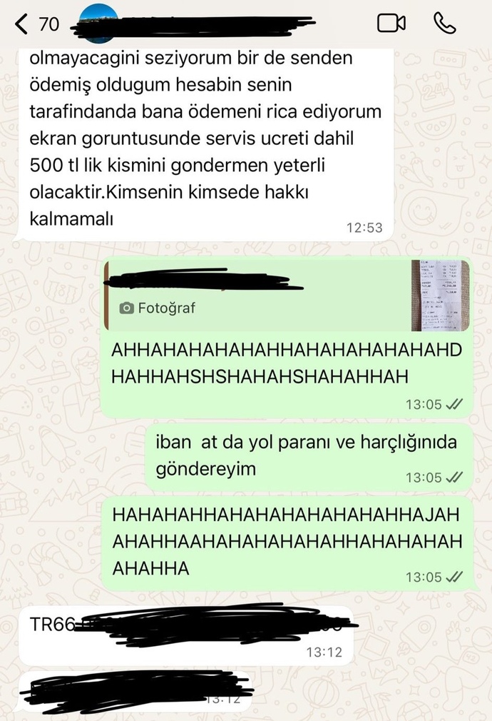 Böyle bir mesaj alsanız ne yaparsınız?