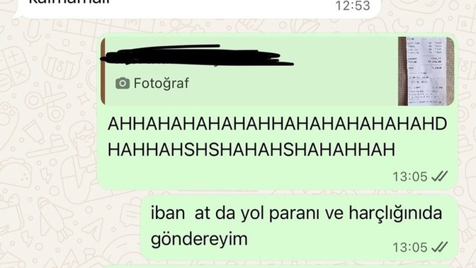 Böyle bir mesaj alsanız ne yaparsınız?
