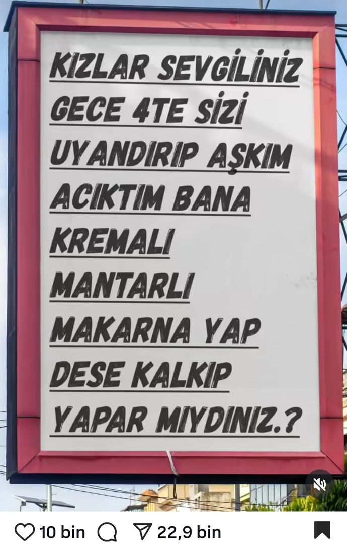 Akşam yemeği onda 😂✨
