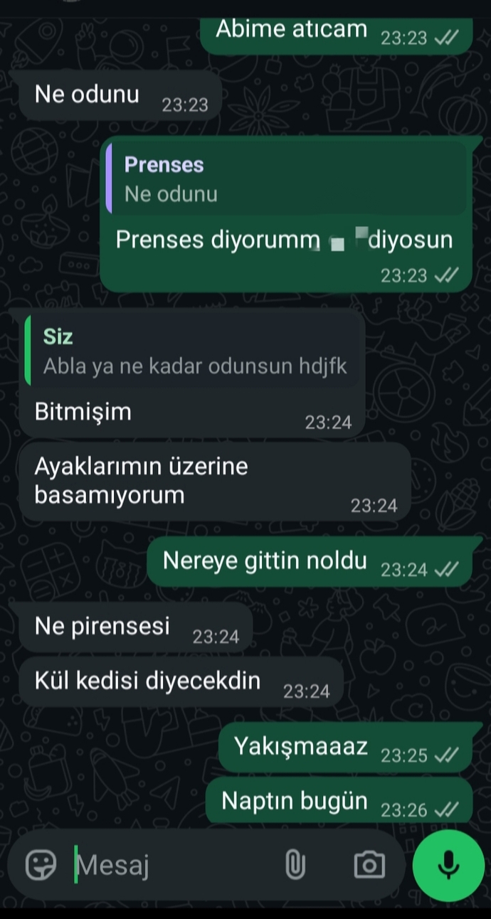 Canım ablaaaaam birazcık odun ama çok haklı her zaman ki gibi 😄♥️