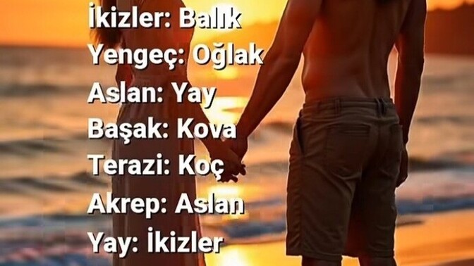 Size aşık burçlar bakın hangi burçlarmış?