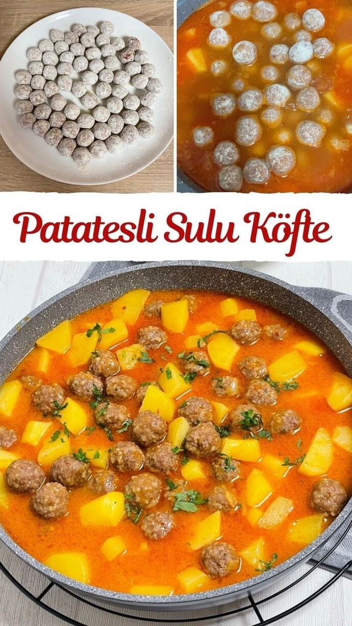 Eti sulu yemeklerde seviyor musunuz?