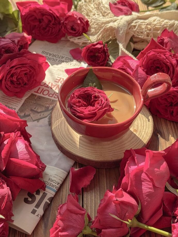 Gül aromalı kahve içer misiniz?