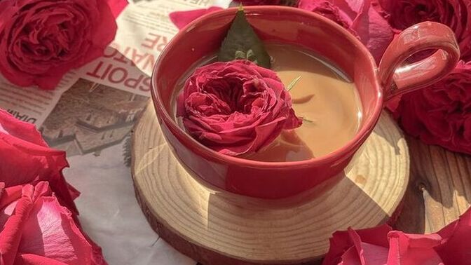 Gül aromalı kahve içer misiniz?