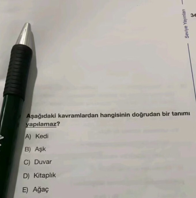 Cevabı bulan var mı?