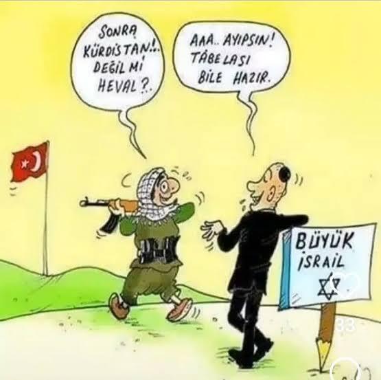 Kürtlerle israil?