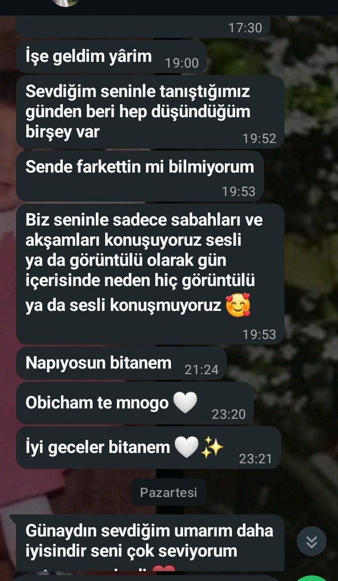 Sevmeyen biri neden bu kadar çabalar ki?