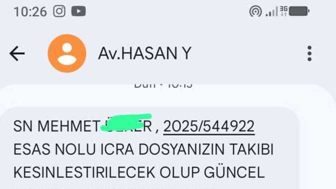 TT avukatı bu sekilde her gün tehdit mesajları atıyor bu yasal mı sizce , bir avukat bu şekilde mesaj gönderebilir mi?