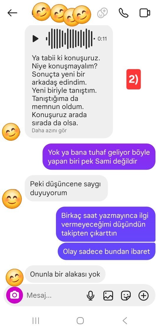 10 saat yazmayınca takipten çıkarttı sebebi ne olabilir?