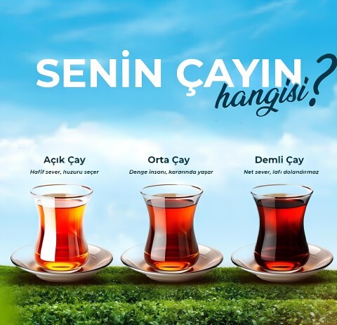 Çayını hangi ayarda seversin?