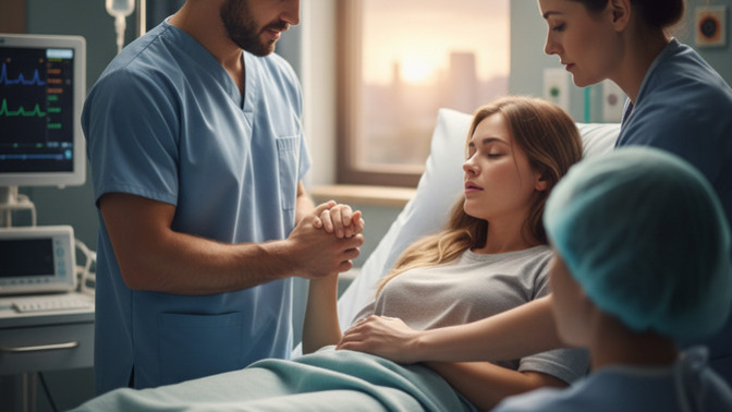Doğumda eşinizin yanında olmak, sizin için destek mi yoksa aşırı mı olurdu👶?