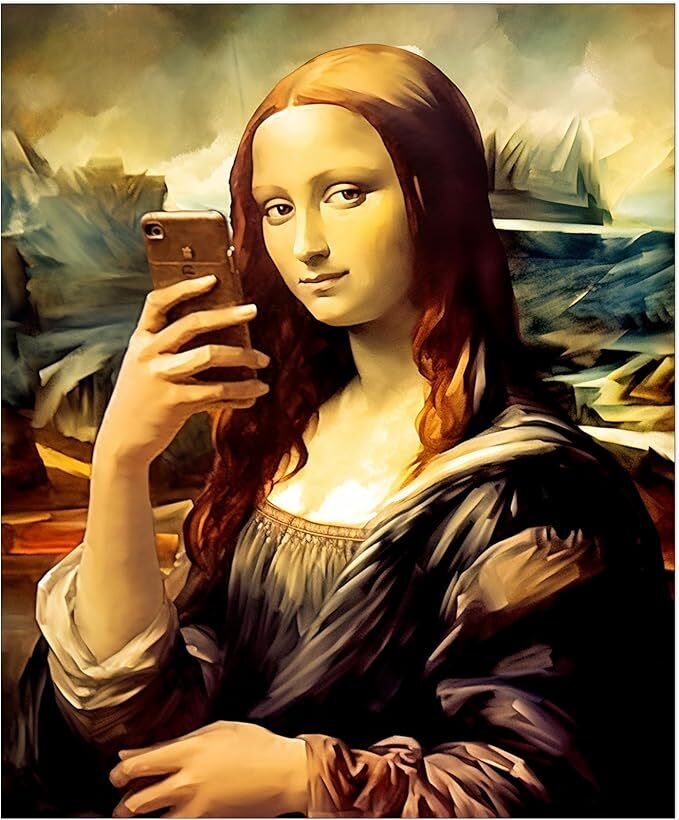 Eltimler görsün de çatlasın selfisi. Hashtag çok güzelim.