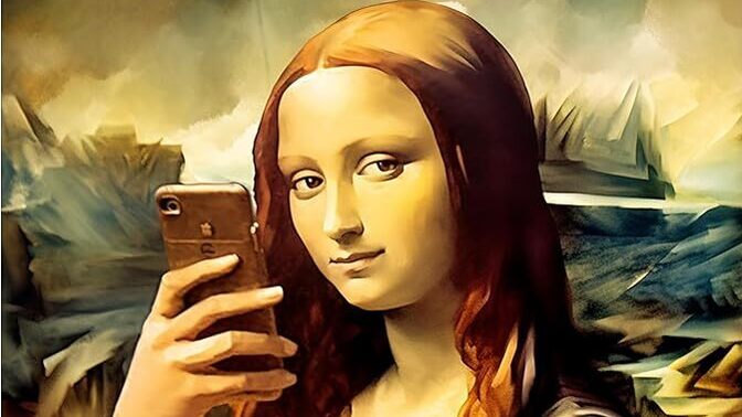 Mona Lisa instagramda olsaydı sizce ne paylaşırdı?