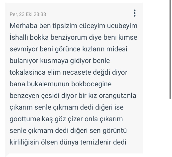 ALDIĞINIZ EN GARİP DM NEYDİ?