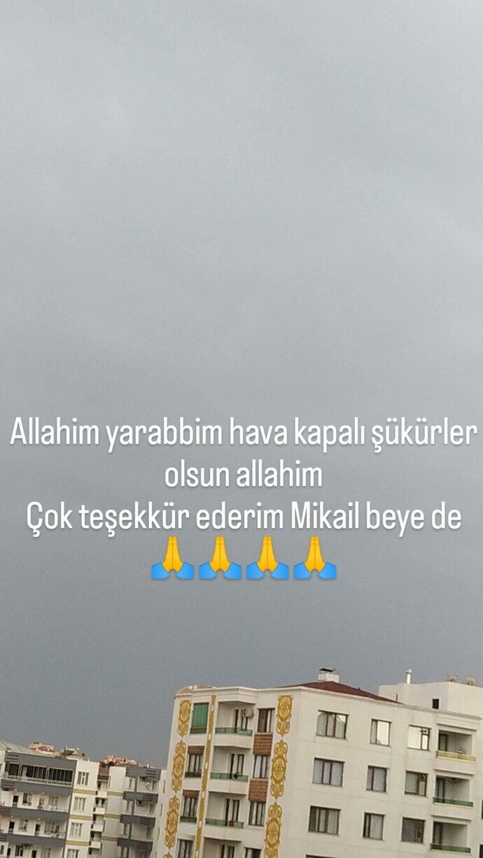 Şehrinizde hava nasıl?