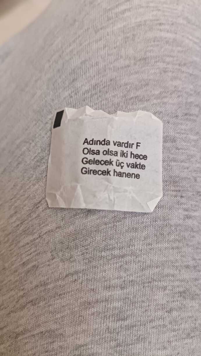 Falınızda Harf çıksa ve o harf de biri size görücü gelse tepkiniz ne olurdu?