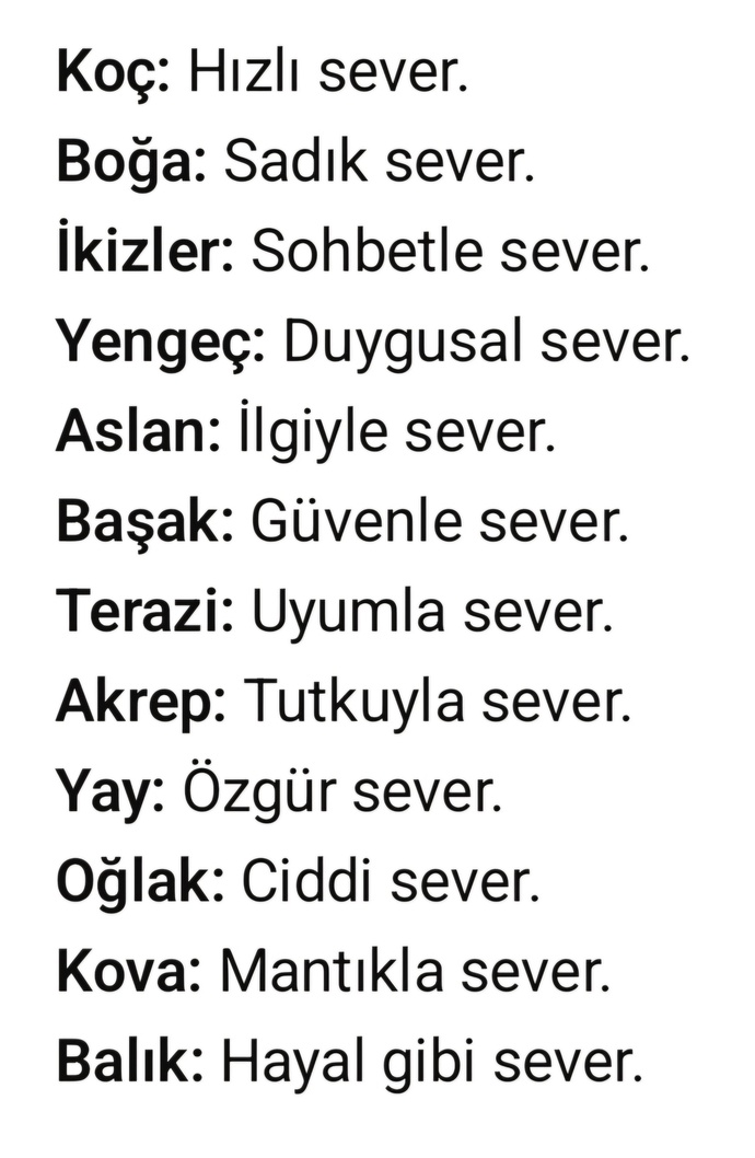 Burçlar sevince nasıl sever?