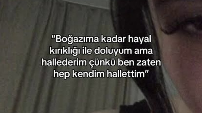 En son hangi konuda hayal kırıklığına uğradınız?