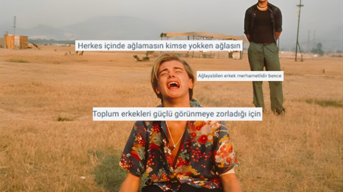 Erkeklerin ağlaması neden eziklik gibi görülüyor?
