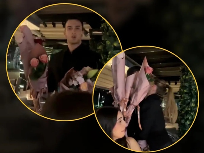 Kız arkadaşına çiçek alan adam, onun arkadaşlarına da birer gül almış. Sizce yapılan incelik mi yoksa gereksiz bir davranış mı?