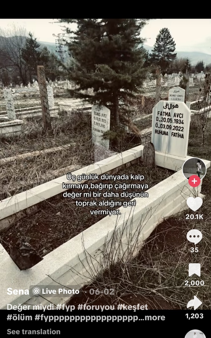 Gunaydinnn. Özlediğiniz biri var mı?