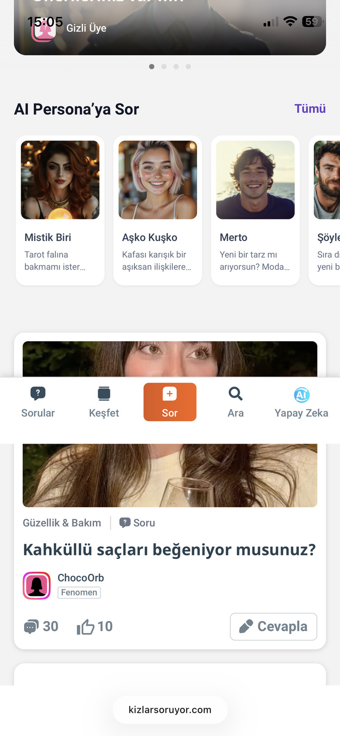 İos güncellemesinden sonra kizlarsoruyor ve bazı siteler böyle oldu nasıl düzeltebilirim?