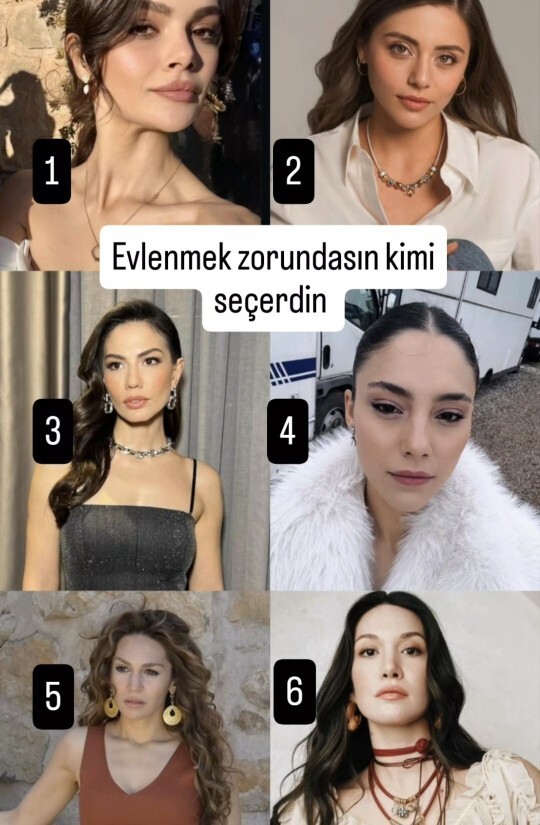 Zorla evlendiriliyorsun kimi seçerdin?