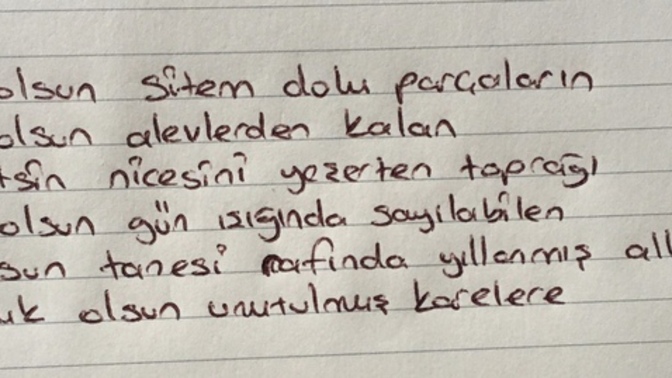 Şiirimin başlığı ne olsun?