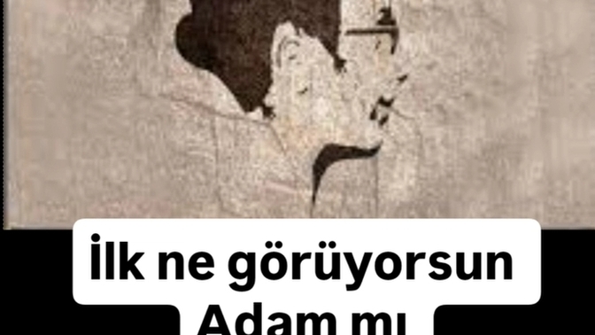 Resime ilk baktığın an ne görüyorsunuz?