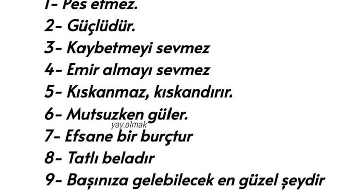 Yay burcu olanlar kendilerini belli edermi?