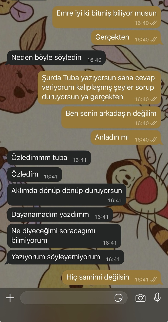 Arkadaşlar haksız mıyım siz söyleyin sizce ne demeliyim?