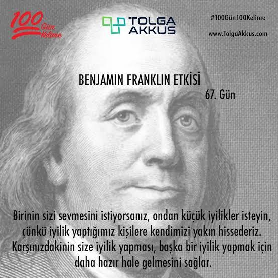 Benjamin Franklin etkisine inanıyor musunuz ya da ne kadar gerçekçi?