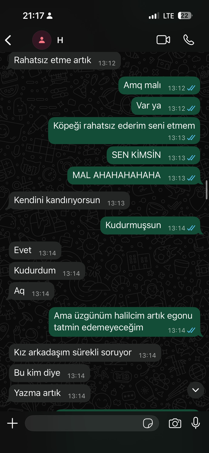 Sizce eski sevgilim dönmez mi engeli açmaz mi artık?