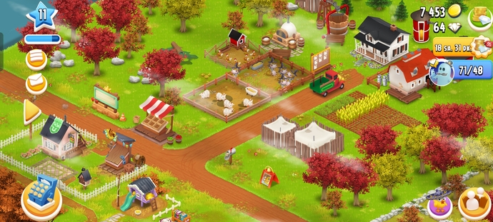 Ben de Hayday indirdim, oynayan varsa komşu olalım mı?