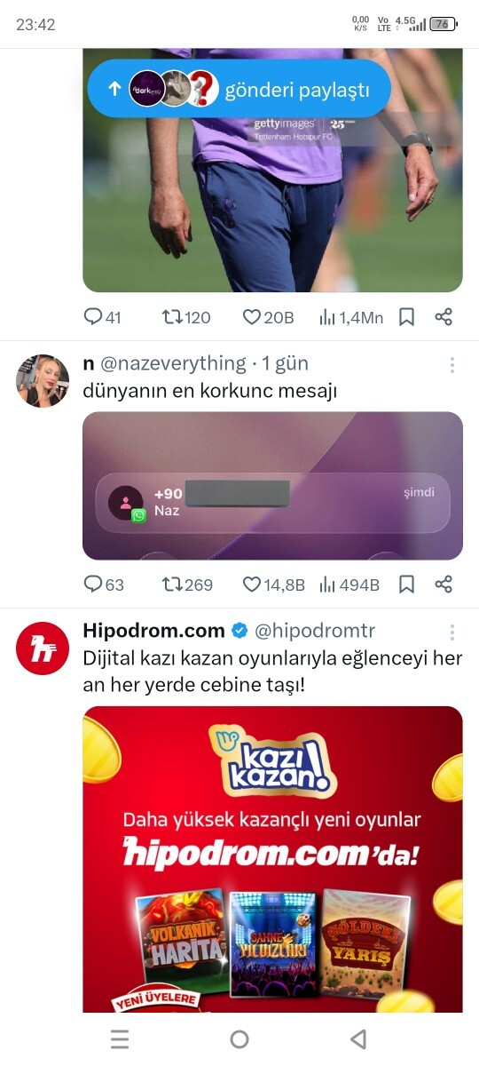 Kızlar Böyle bir tweet gördüm ne anlama geliyor?