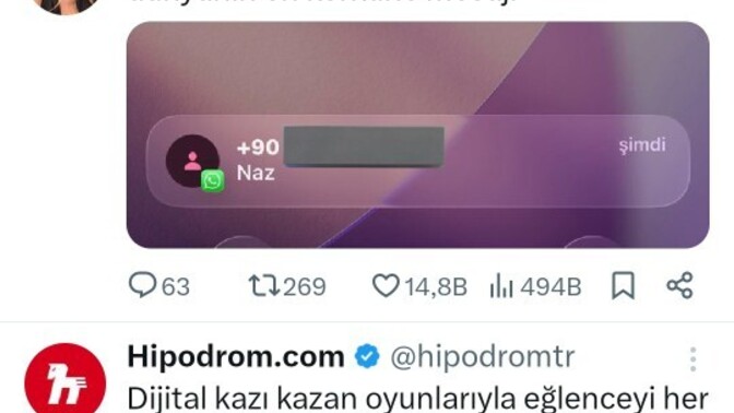 Kızlar Böyle bir tweet gördüm ne anlama geliyor?