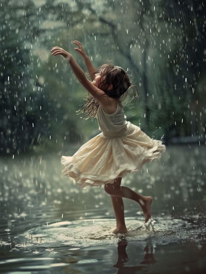 En son ne zaman yağmur yağarken çıkıp bile bile o damlaların altında ıslandın 💦?