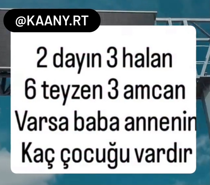 Bakalim kimler dogru cevap verecek?