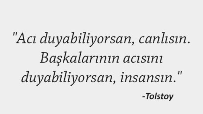 İnsanların acılarını duyuyabiliyor musunuz?