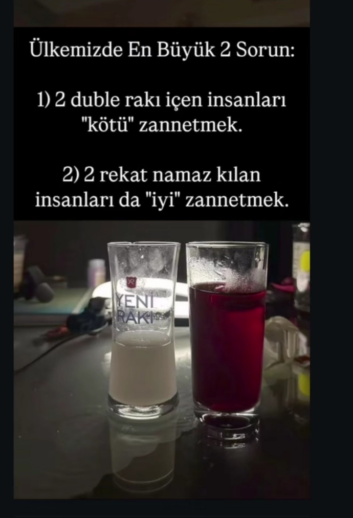 İçicisi olduğun şey seni anlatsa ne olurdu?